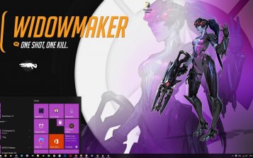 Overwatch Heroes Theme Desktop