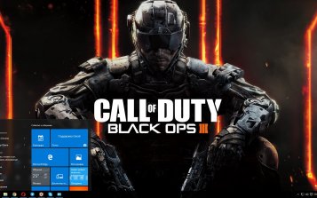 Call of Duty: Black Ops 3 Theme Desktop