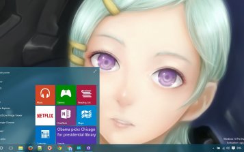 Eureka Seven Theme Desktop