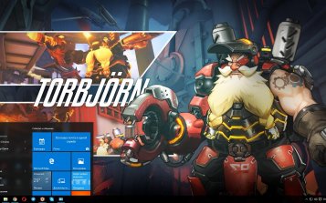 Torbjorn (Overwatch) Theme Desktop