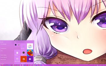 Anime (Dual Monitor) Theme Desktop