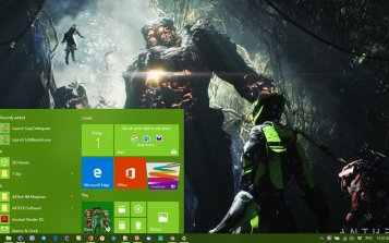Anthem Theme Desktop