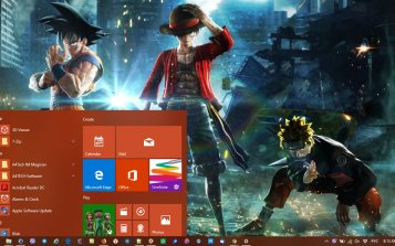 Jump Force Theme Desktop