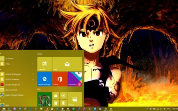 Meliodas Theme Desktop