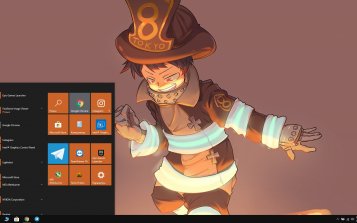 Enen No Shouboutai (Fire Force) Theme Desktop