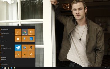 Chris Hemsworth Theme Desktop