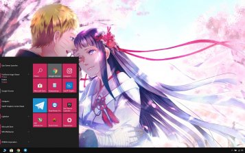 Hinata Theme Desktop