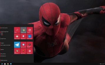 Spider-Man: Far From Home Theme Desktop