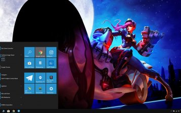 VI (LOL) Theme Desktop