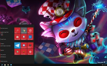 Teemo (LOL) Theme Desktop