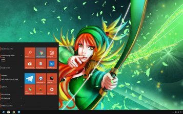 Windranger (DotA 2)  Theme Desktop