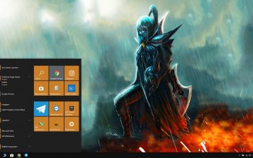 Phantom Assassin (DotA 2) Theme Desktop