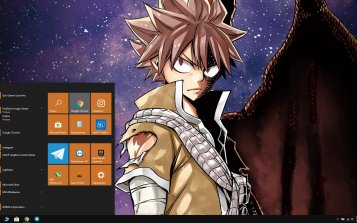 Natsu Dragneel Theme Desktop