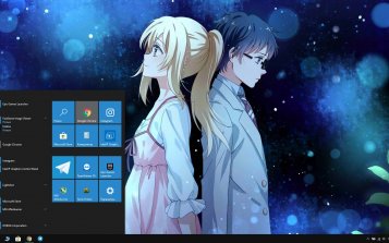 Your Lie in April Theme Desktop