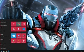 War Machine Theme Desktop