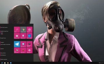 PUBG skins Theme Desktop