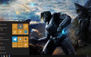 Halo Reach Theme Desktop