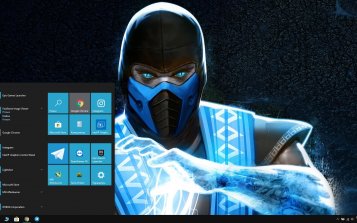 Sub-Zero Theme Desktop