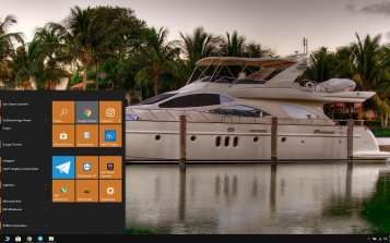 Yacht Theme Desktop