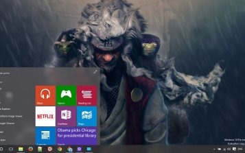 Jiraiya Theme Desktop