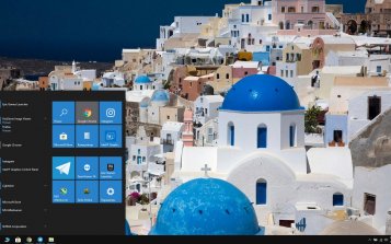 Santorini Theme Desktop
