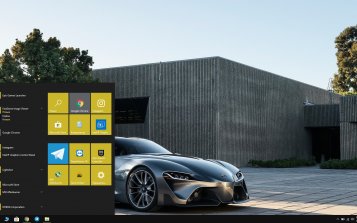 Toyota FT-1 Theme Desktop