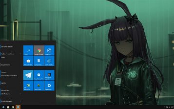 Arknights Theme Desktop