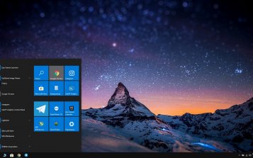 Matterhorn Theme Desktop