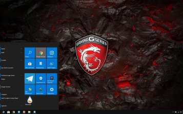 MSI Theme Desktop