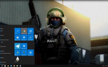 Counter-Strike: Global Offensive (CSGO) Theme Desktop