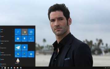 Lucifer Theme Desktop