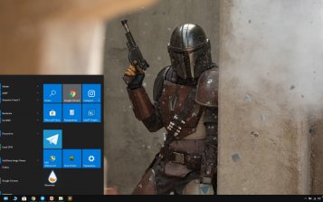 Mandalorian Theme Desktop