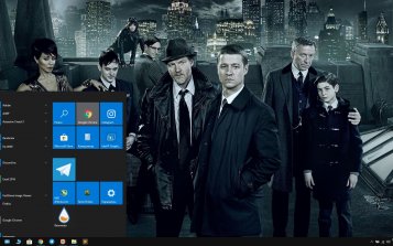 Gotham Theme Desktop