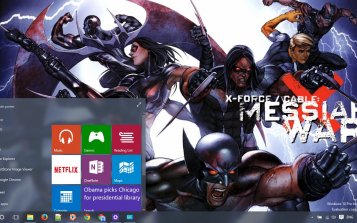 X-Force Theme Desktop