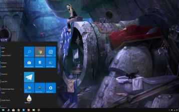 Gravity Rush Theme Desktop