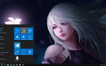 YoRHa 2A  Theme Desktop