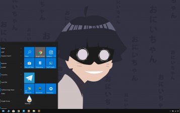 Himawari Uzumaki Theme Desktop