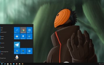 Obito Uchiha Theme Desktop