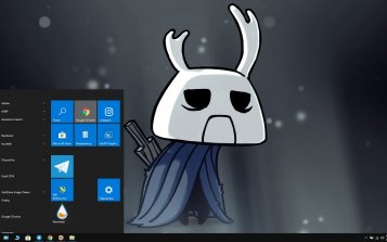 Hollow Knight Theme Desktop