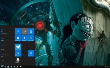 Bioshock 2 Theme Desktop