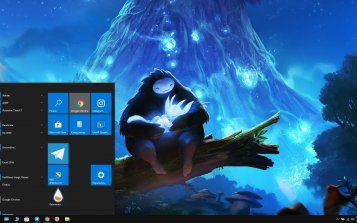 Ori and the Blind Forest Theme Desktop