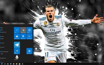 Gareth Bale Theme Desktop