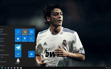 Mesut Ozil Theme Desktop