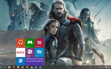 Thor: The Dark World Theme Desktop