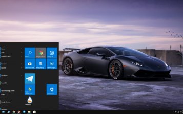 Lamborghini Huracan Theme Desktop