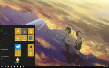 Taki Tachibana Theme Desktop