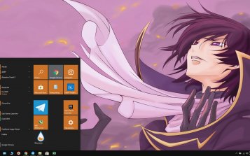 Lelouch Lamperouge Theme Desktop