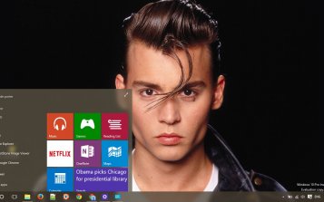 Johnny Depp Theme Desktop