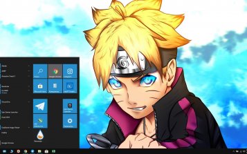 Boruto Uzumaki Theme Desktop