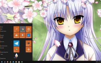Kanade Tachibana Theme Desktop